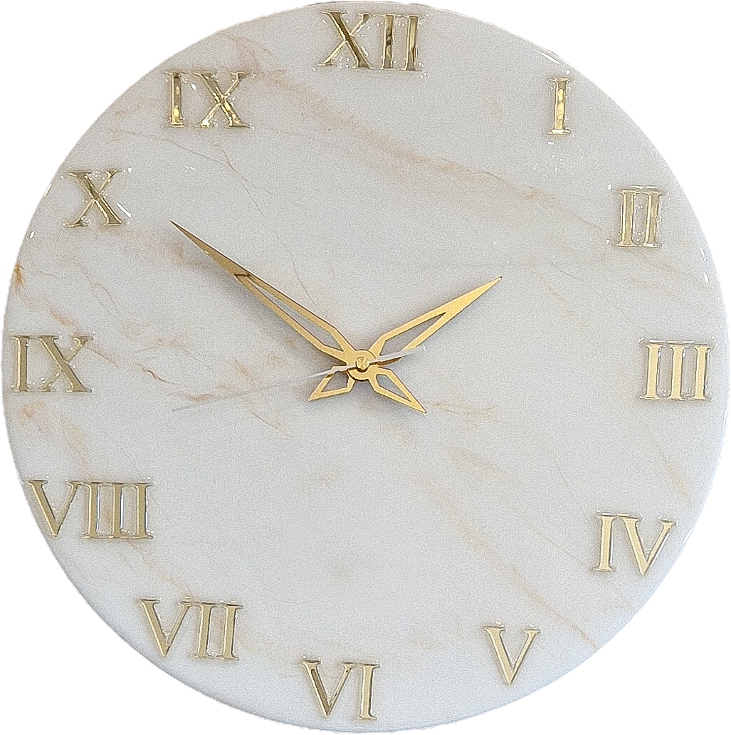 zegar z żywicy epoksydowej