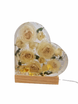 Lampa - konserwacja bukietu