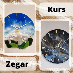 Tworzenie dekoracji podczas warsztatów żywicy epoksydowej Wrocław